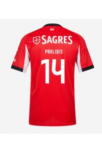 Fotbalové Dres Benfica Vangelis Pavlidis #14 Domácí Oblečení 2025-26 Krátký Rukáv